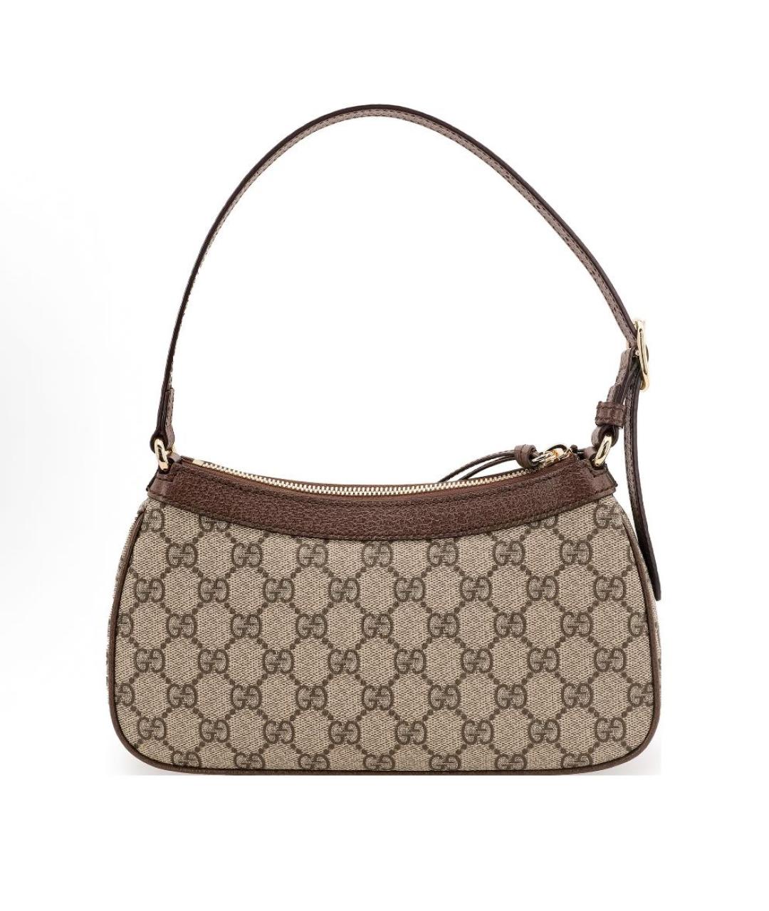 GUCCI Коричневая сумка с короткими ручками, фото 2