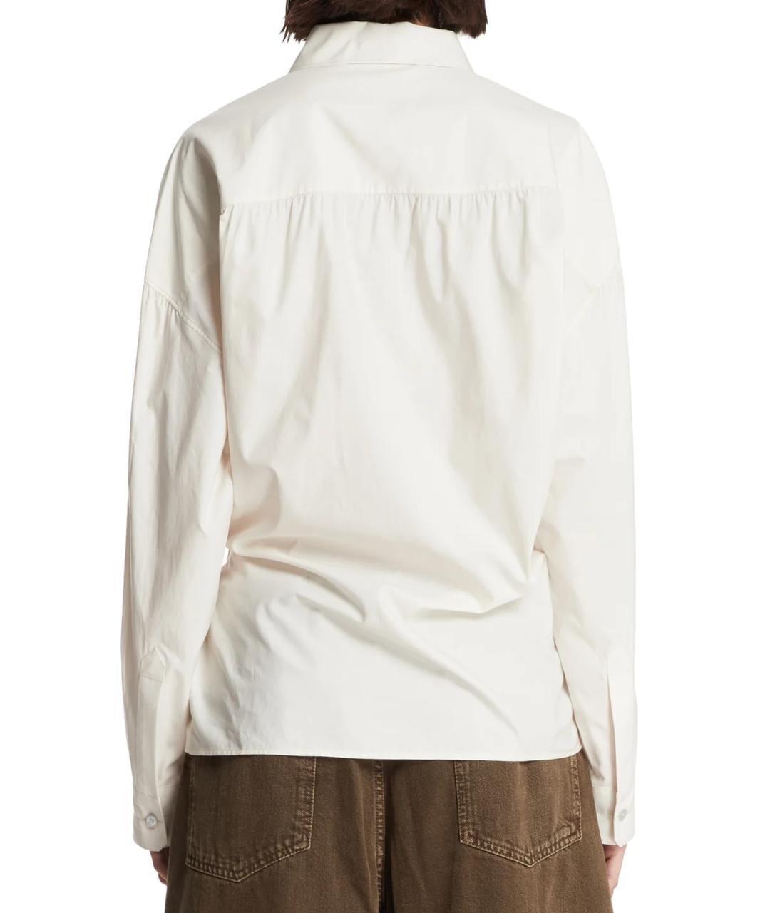 LEMAIRE Белая хлопковая рубашка, фото 3