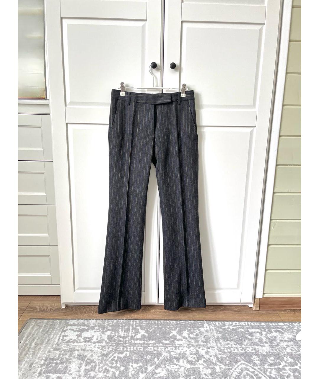 PAUL SMITH Черный шерстяной костюм с брюками, фото 3