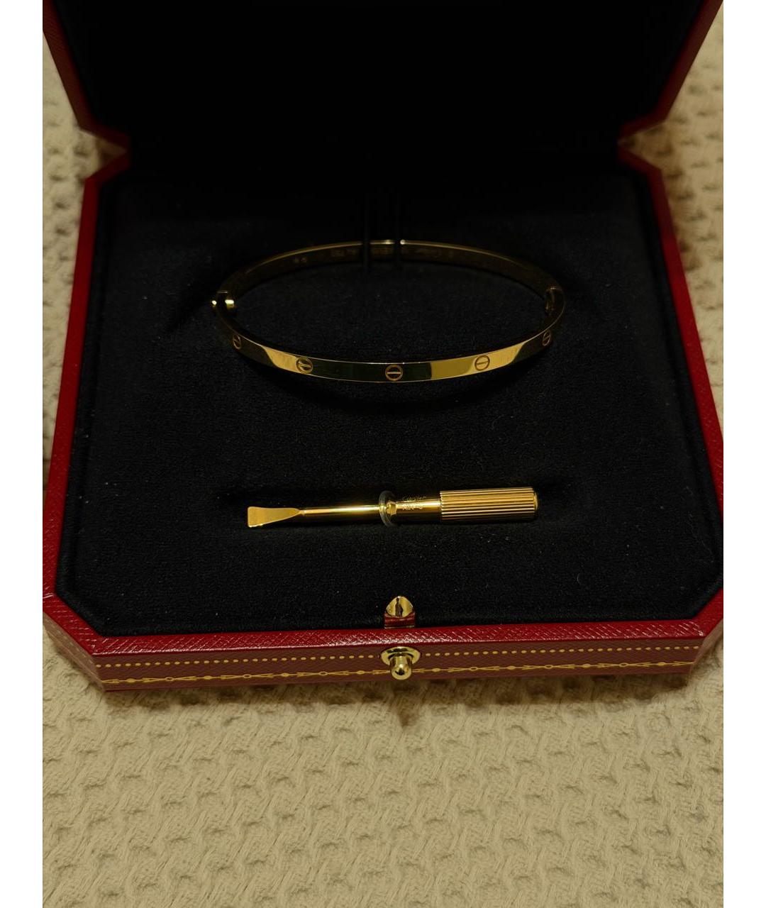 CARTIER Золотой браслет из желтого золота, фото 6