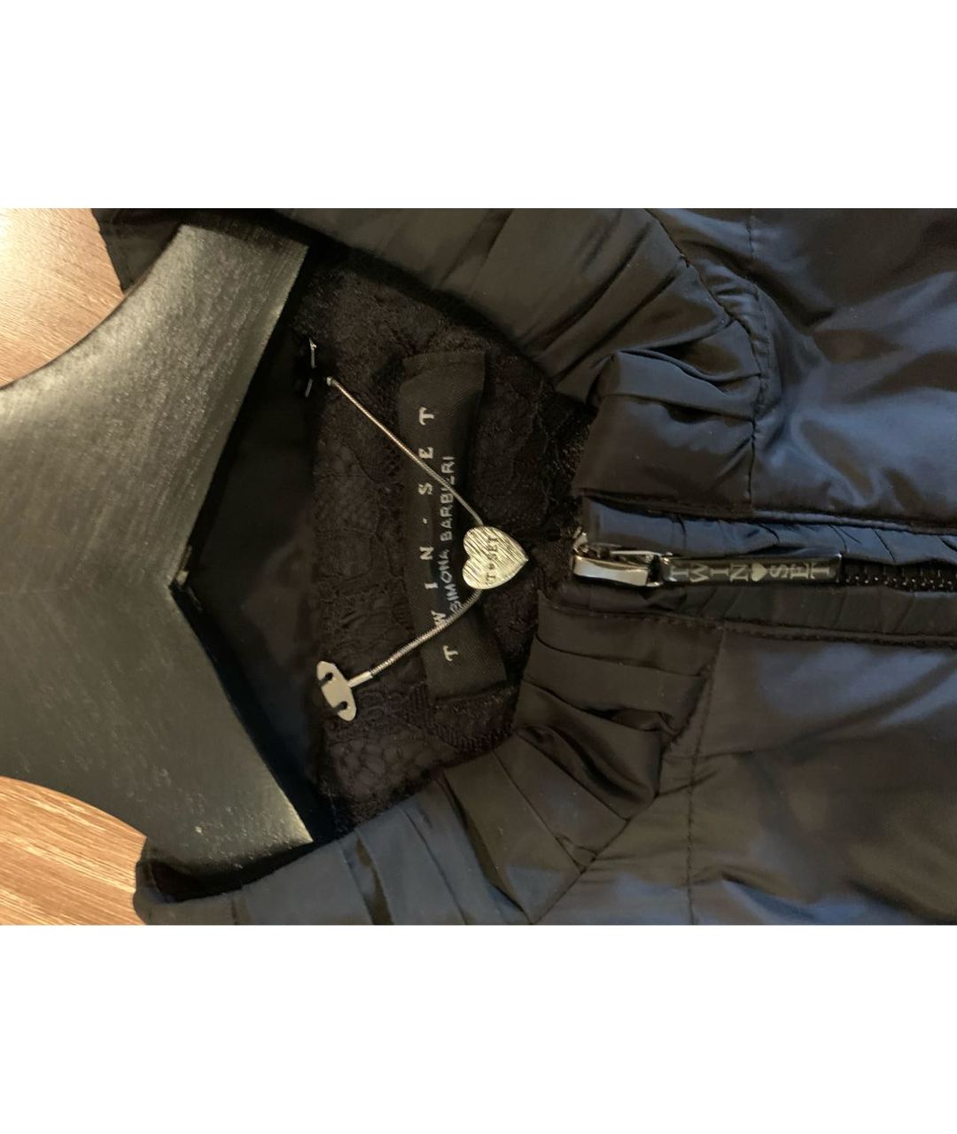 TWIN-SET Черная куртка, фото 3