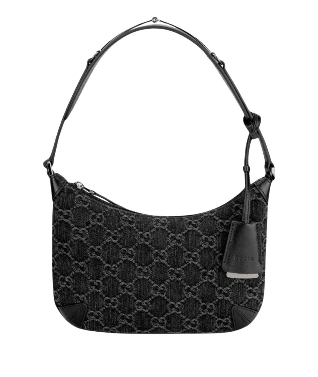 GUCCI Черная сумка с короткими ручками, фото 1