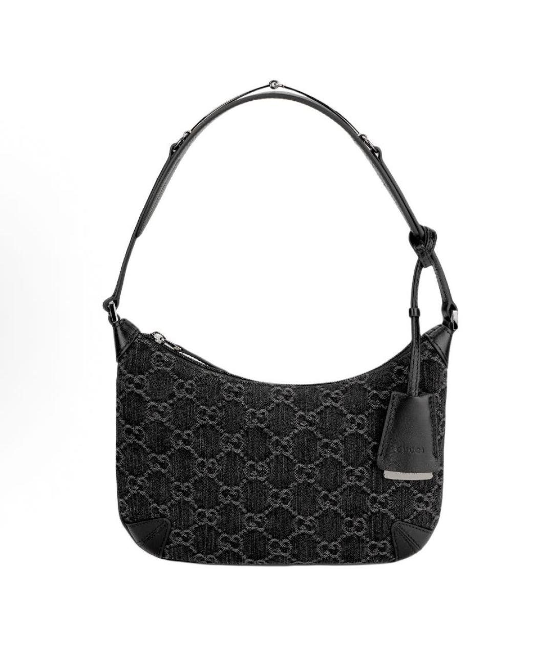 GUCCI Черная сумка с короткими ручками, фото 6