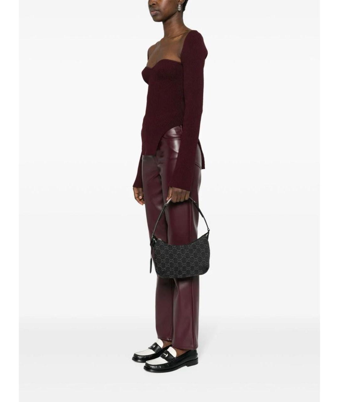 GUCCI Черная сумка с короткими ручками, фото 5