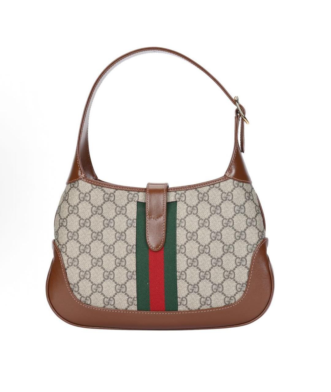 GUCCI Коричневая сумка с короткими ручками, фото 3