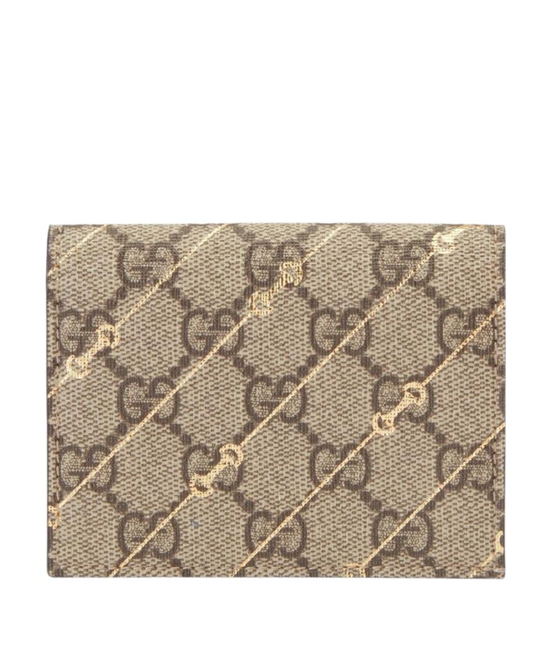 GUCCI Бежевый кардхолдер, фото 1