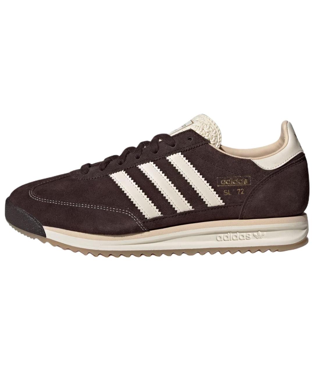 ADIDAS Коричневые замшевые кроссовки, фото 8