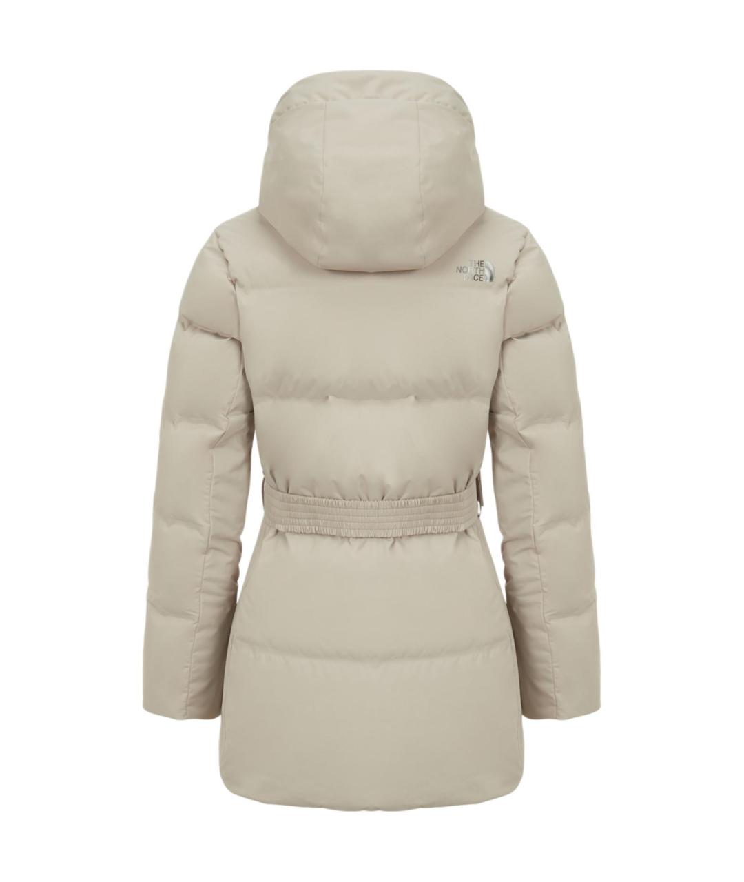 THE NORTH FACE Бежевый пуховик, фото 2