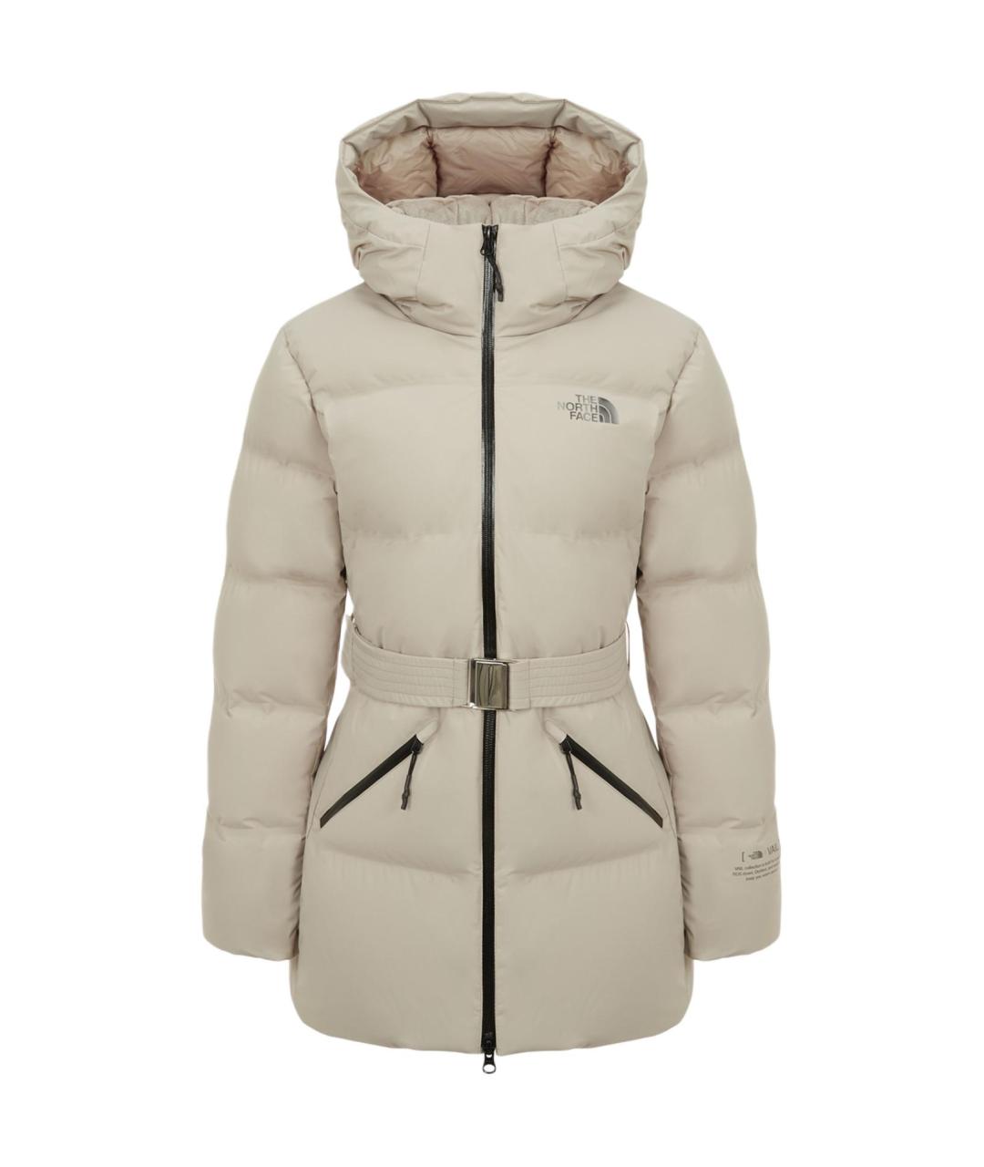 THE NORTH FACE Бежевый пуховик, фото 1