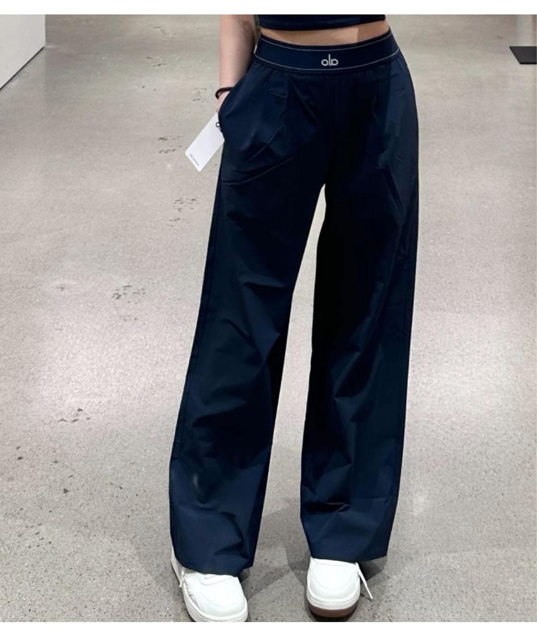 ALO YOGA Темно-синие спортивные брюки и шорты, фото 5