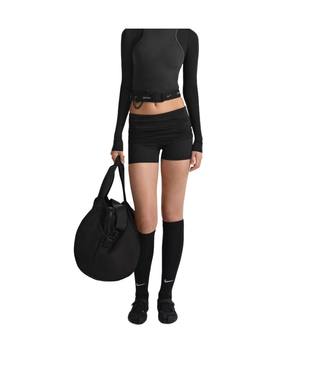 NIKE Черные шорты, фото 2