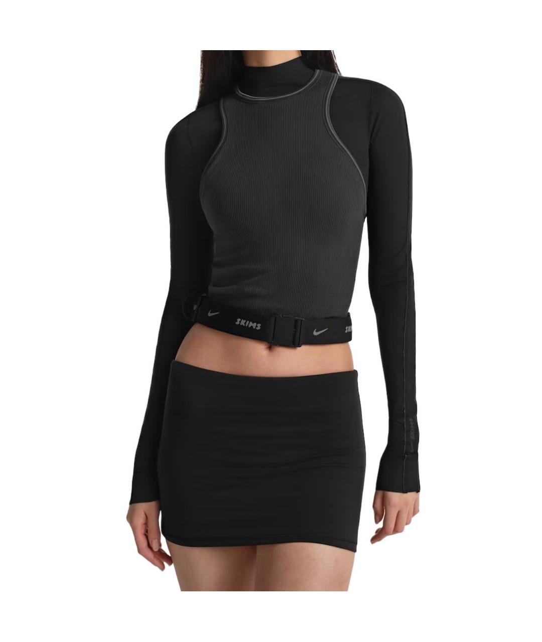 NIKE Черные шорты, фото 4