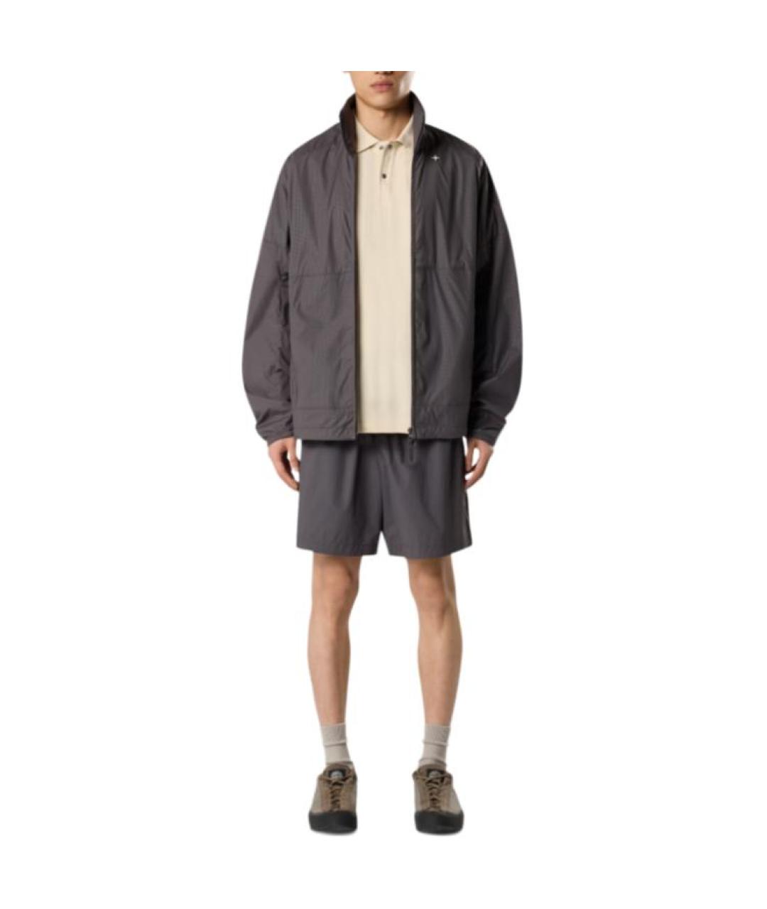 STONE ISLAND Серая куртка, фото 3