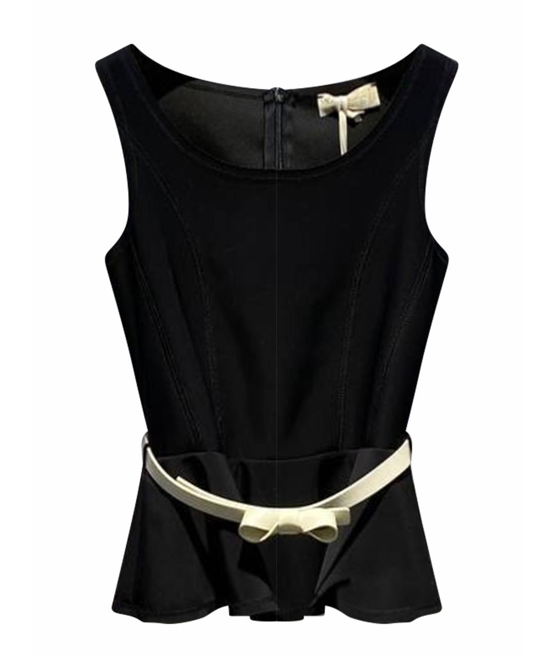 MONNALISA Черный полиэстеровый детская футболка / топ, фото 1