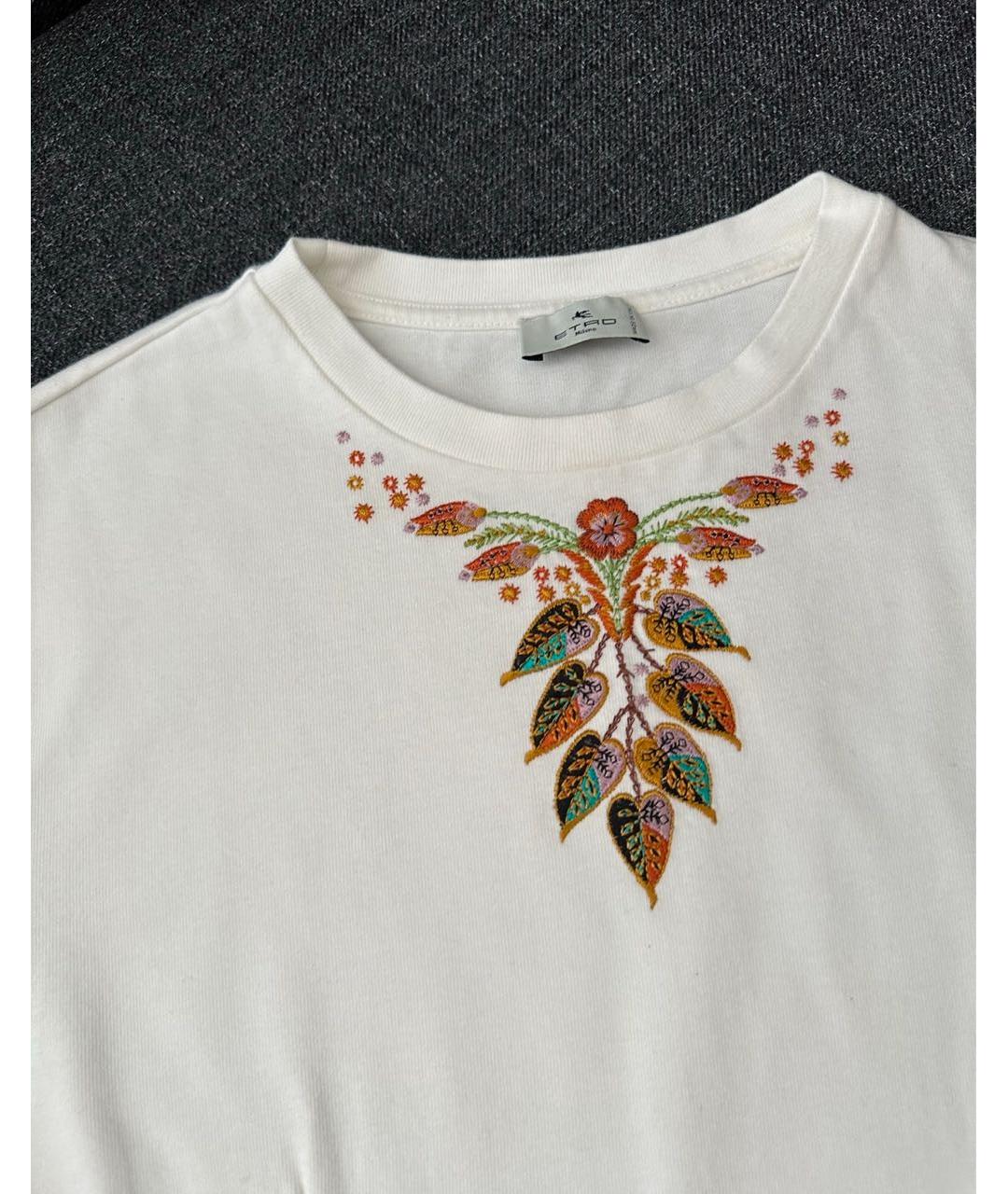 ETRO Мульти хлопковая футболка, фото 2