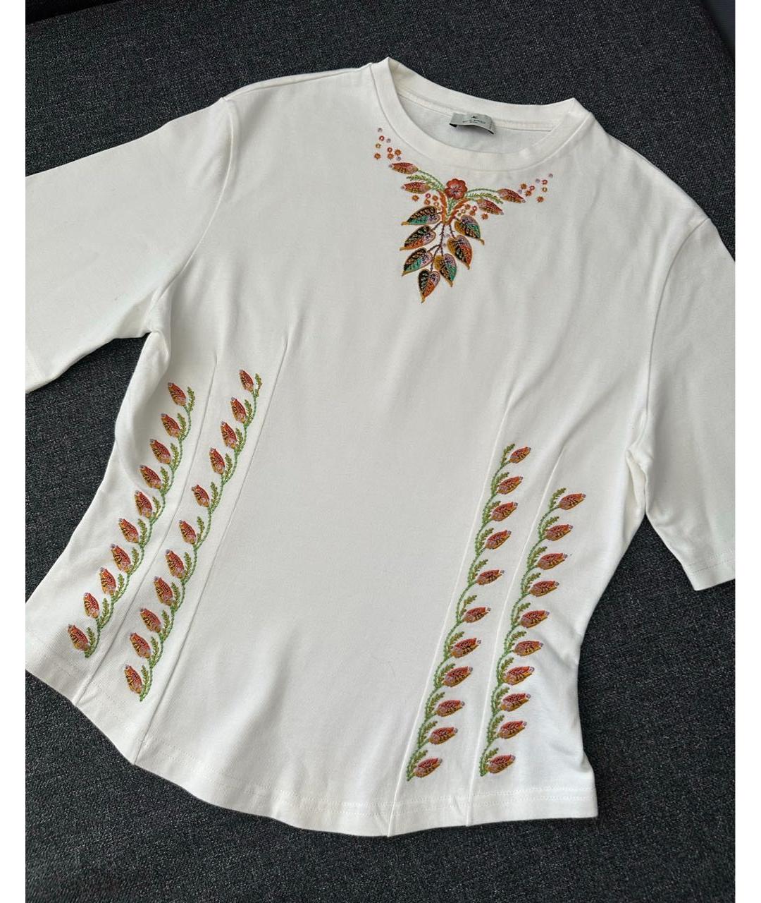 ETRO Мульти хлопковая футболка, фото 4