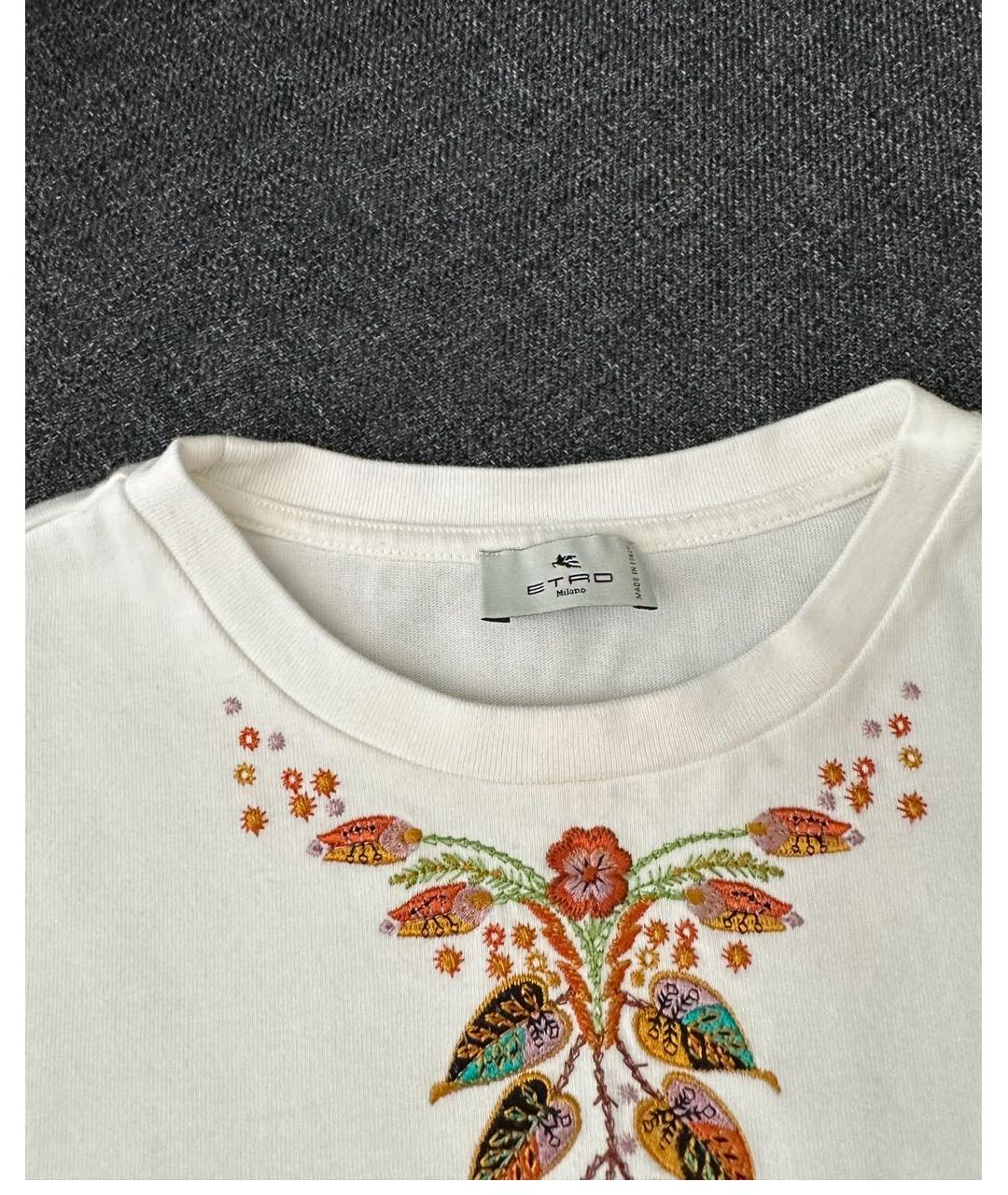 ETRO Мульти хлопковая футболка, фото 3