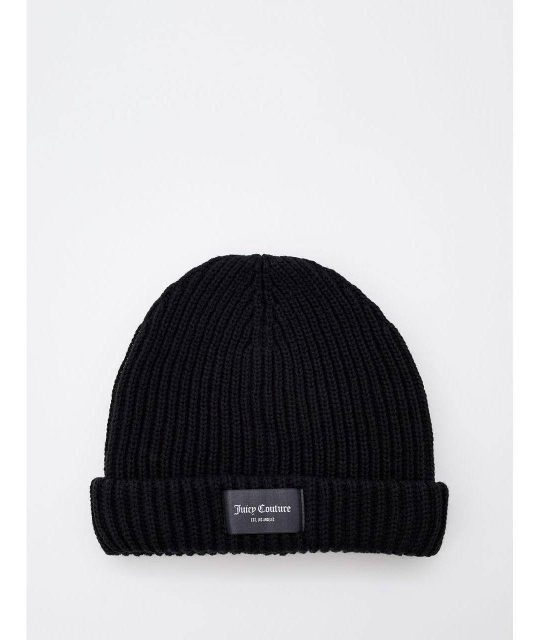 JUICY COUTURE Черная шерстяная шапка, фото 5