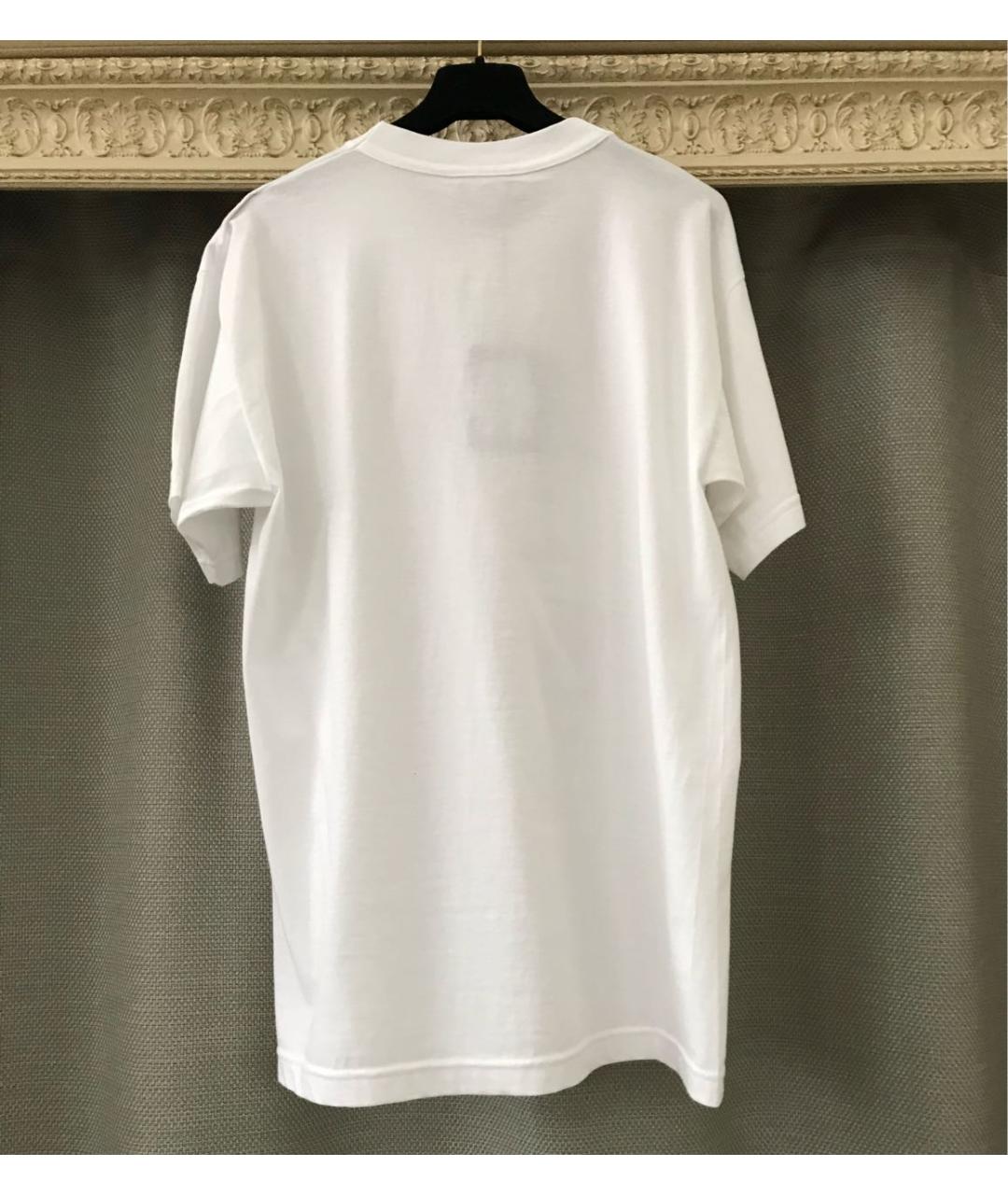 ERMANNO FIRENZE Белая хлопковая футболка, фото 6