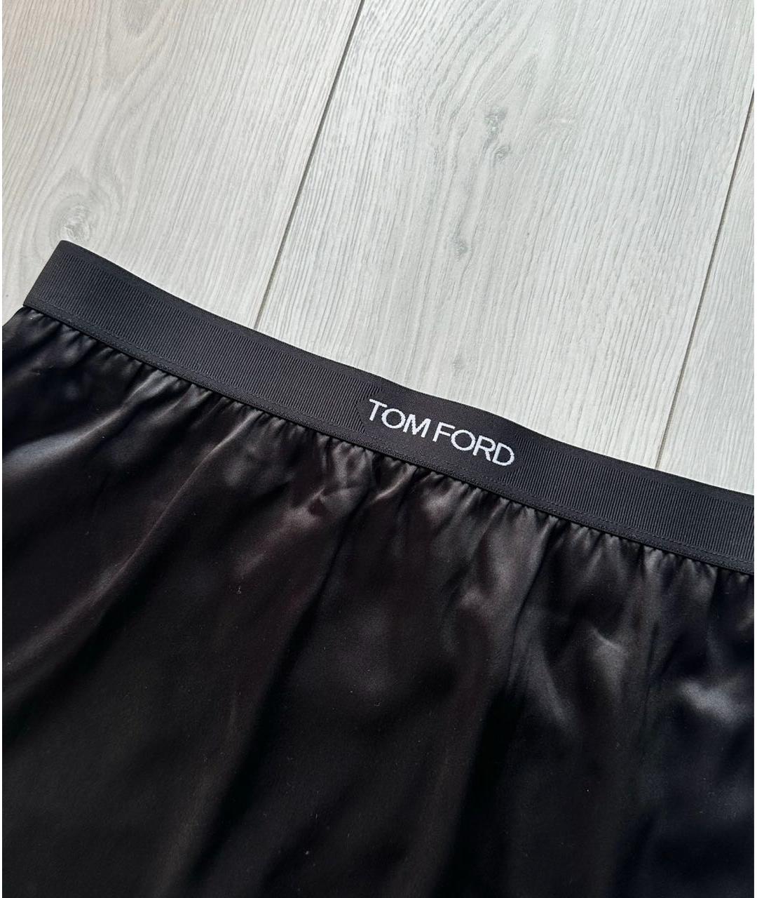 TOM FORD Черная юбка мини, фото 2
