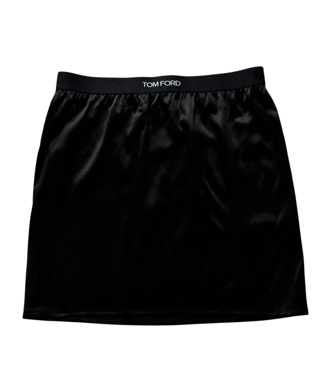 TOM FORD Черная юбка мини, фото 1