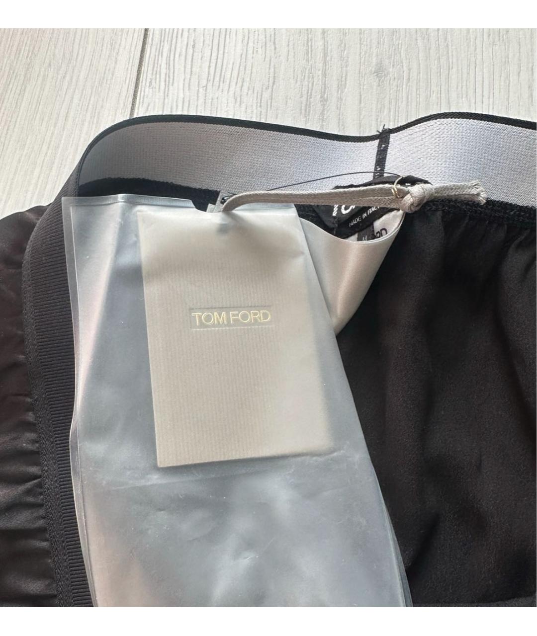 TOM FORD Черная юбка мини, фото 5