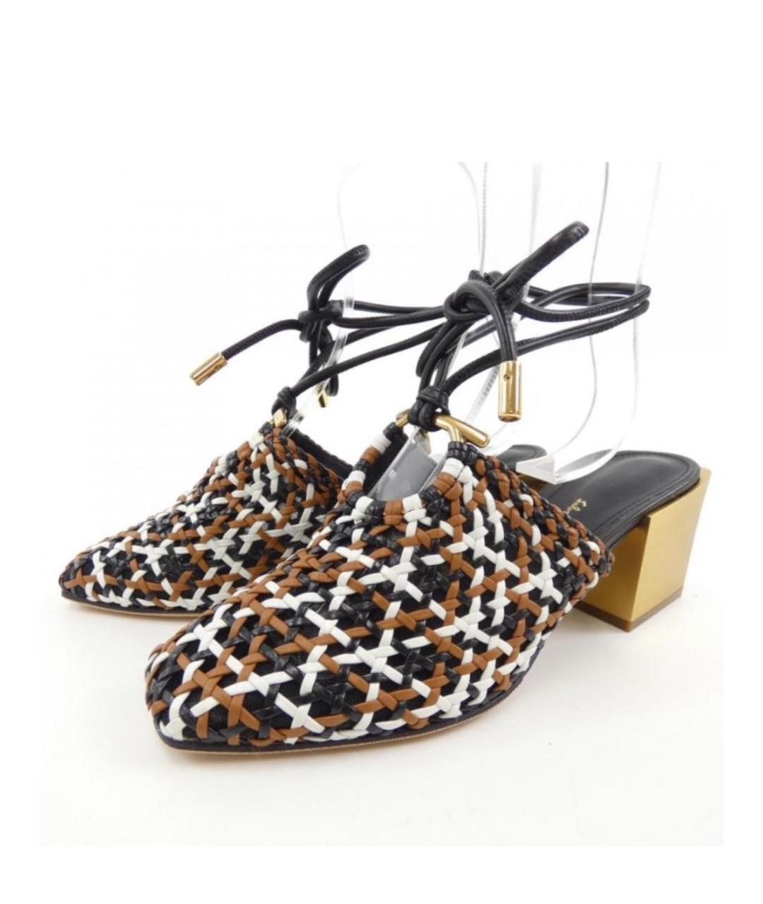 FERRAGAMO Мульти мюли, фото 5