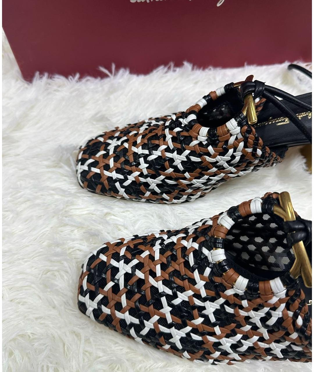 FERRAGAMO Мульти мюли, фото 2