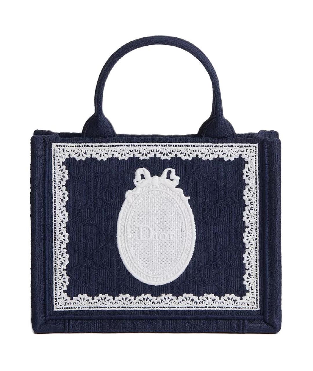 CHRISTIAN DIOR Темно-синяя сумка через плечо, фото 1