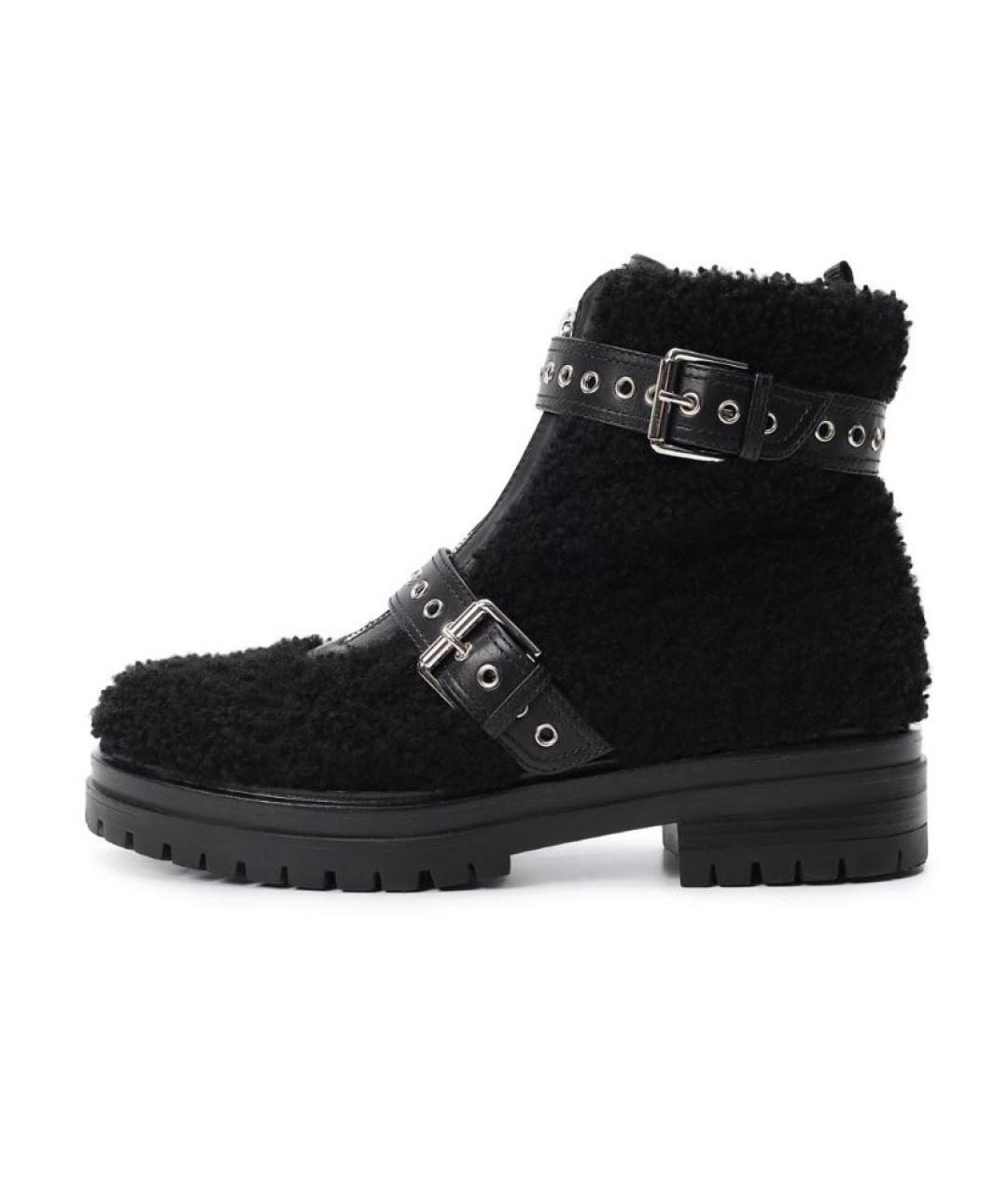 GIANVITO ROSSI Черные кожаные ботинки, фото 5