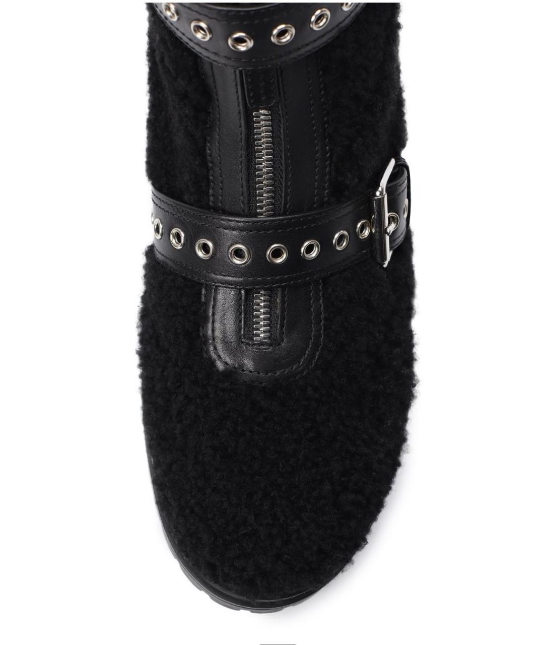 GIANVITO ROSSI Черные кожаные ботинки, фото 4