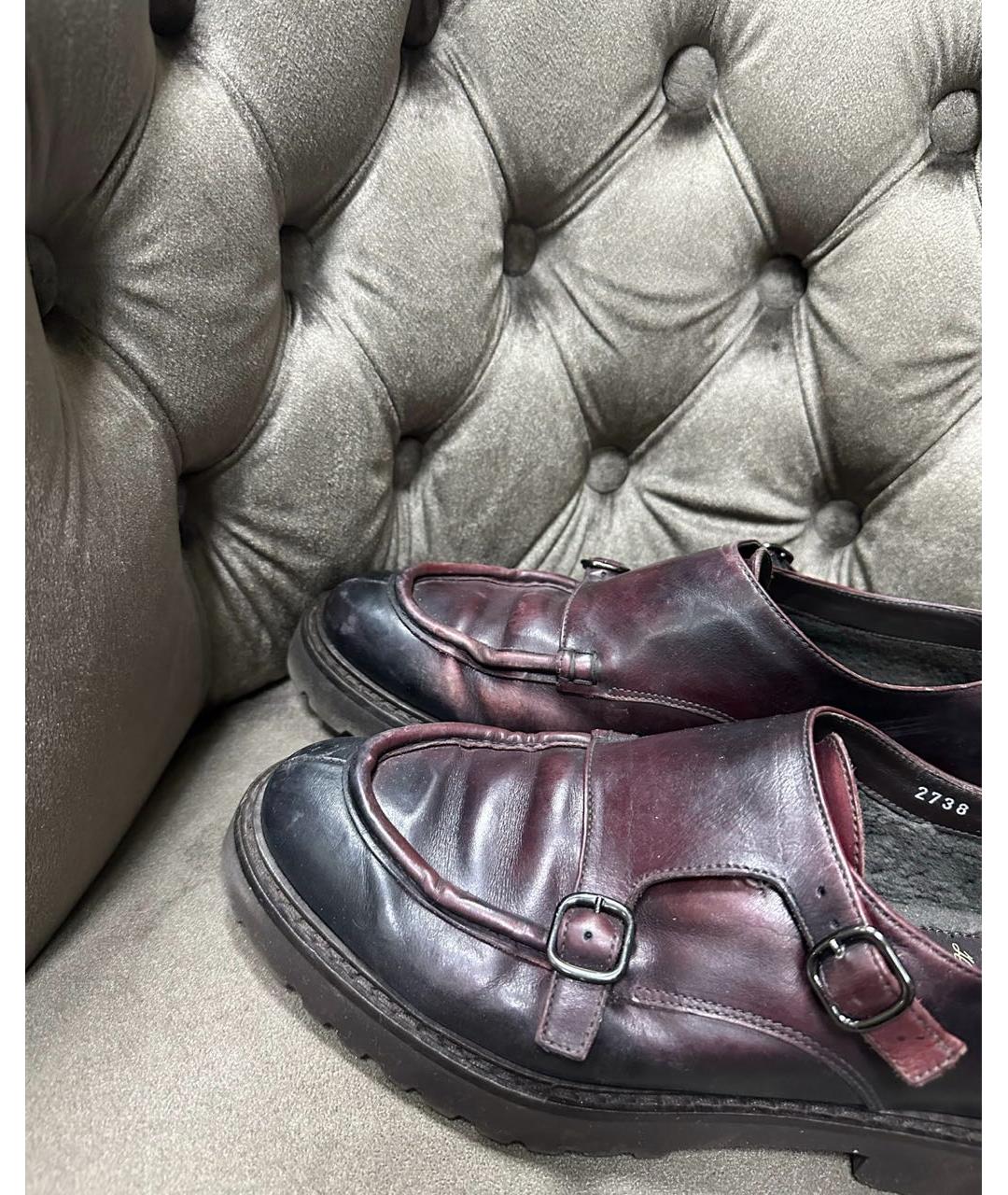 DOUCAL'S Бордовые лоферы, фото 2