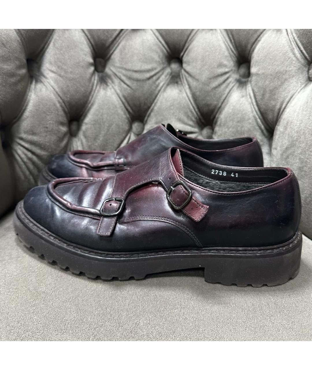 DOUCAL'S Бордовые лоферы, фото 7