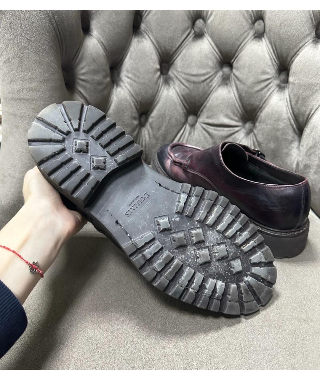 DOUCAL'S Бордовые лоферы, фото 4