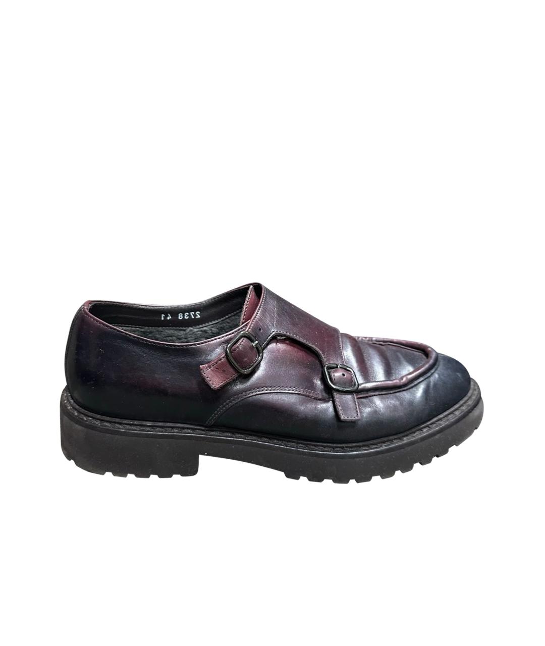 DOUCAL'S Бордовые лоферы, фото 1