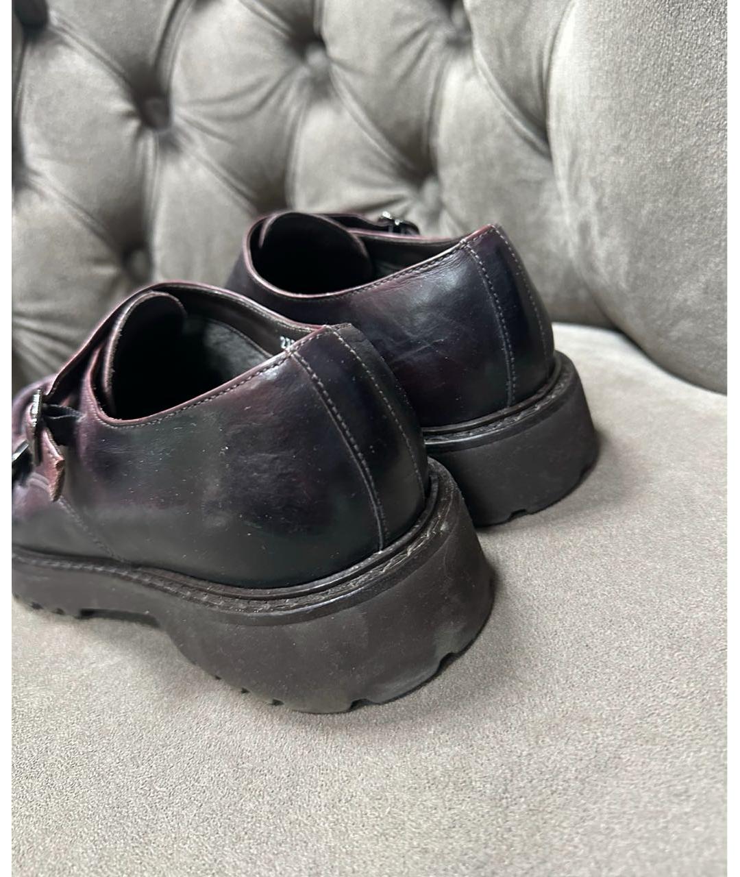 DOUCAL'S Бордовые лоферы, фото 3