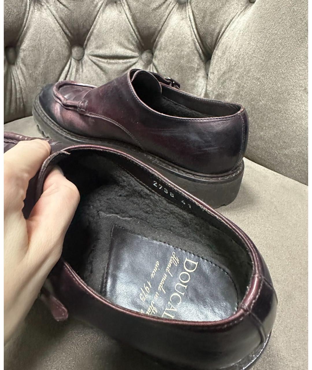 DOUCAL'S Бордовые лоферы, фото 5