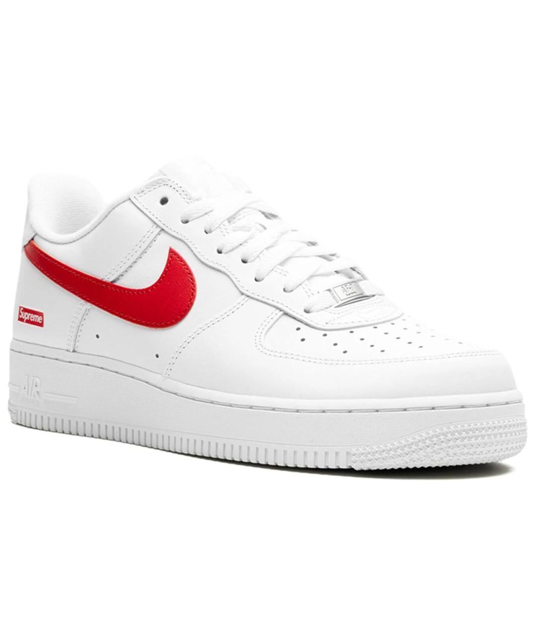 NIKE Белые кожаные кроссовки, фото 3