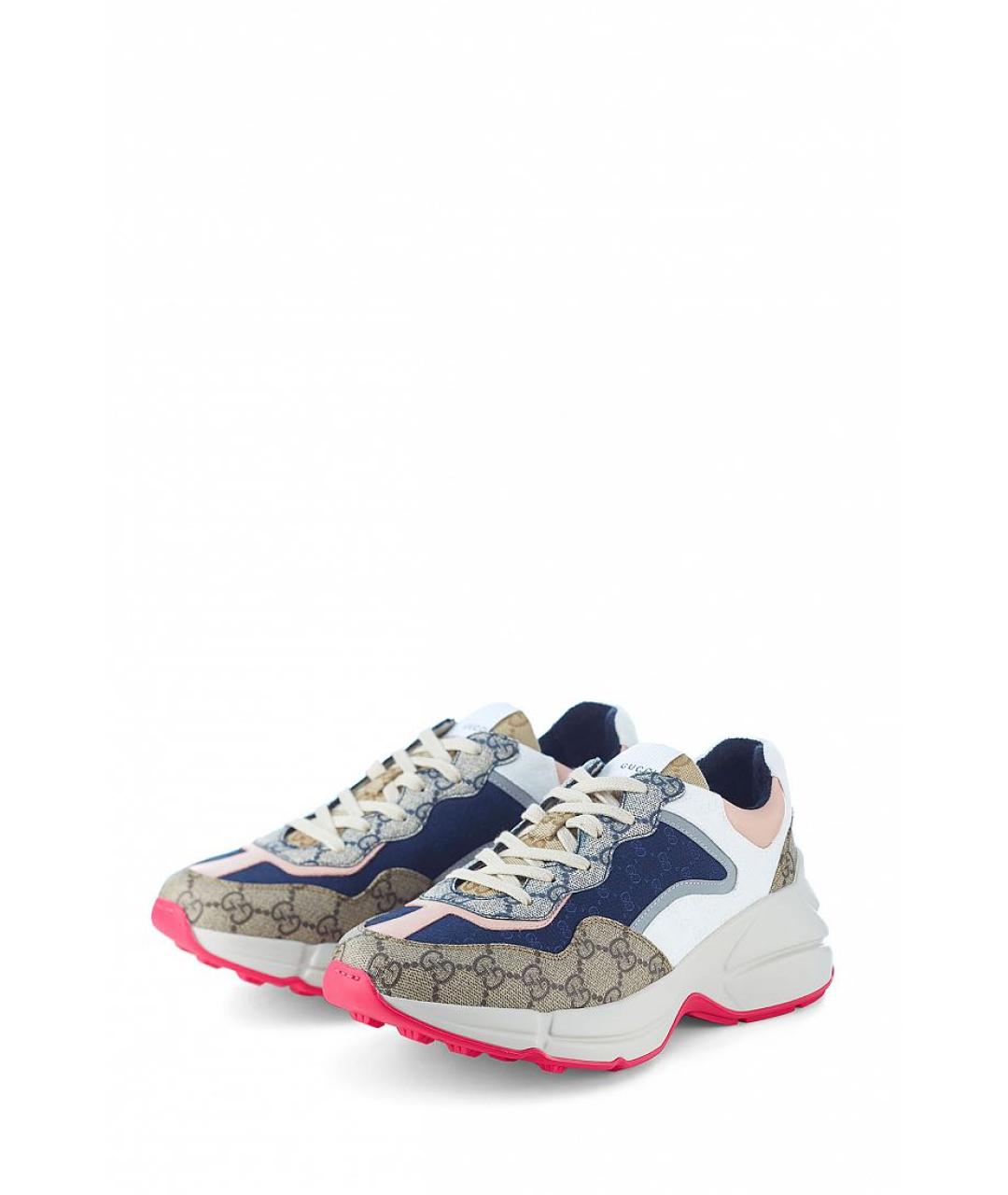 GUCCI Мульти кроссовки, фото 6