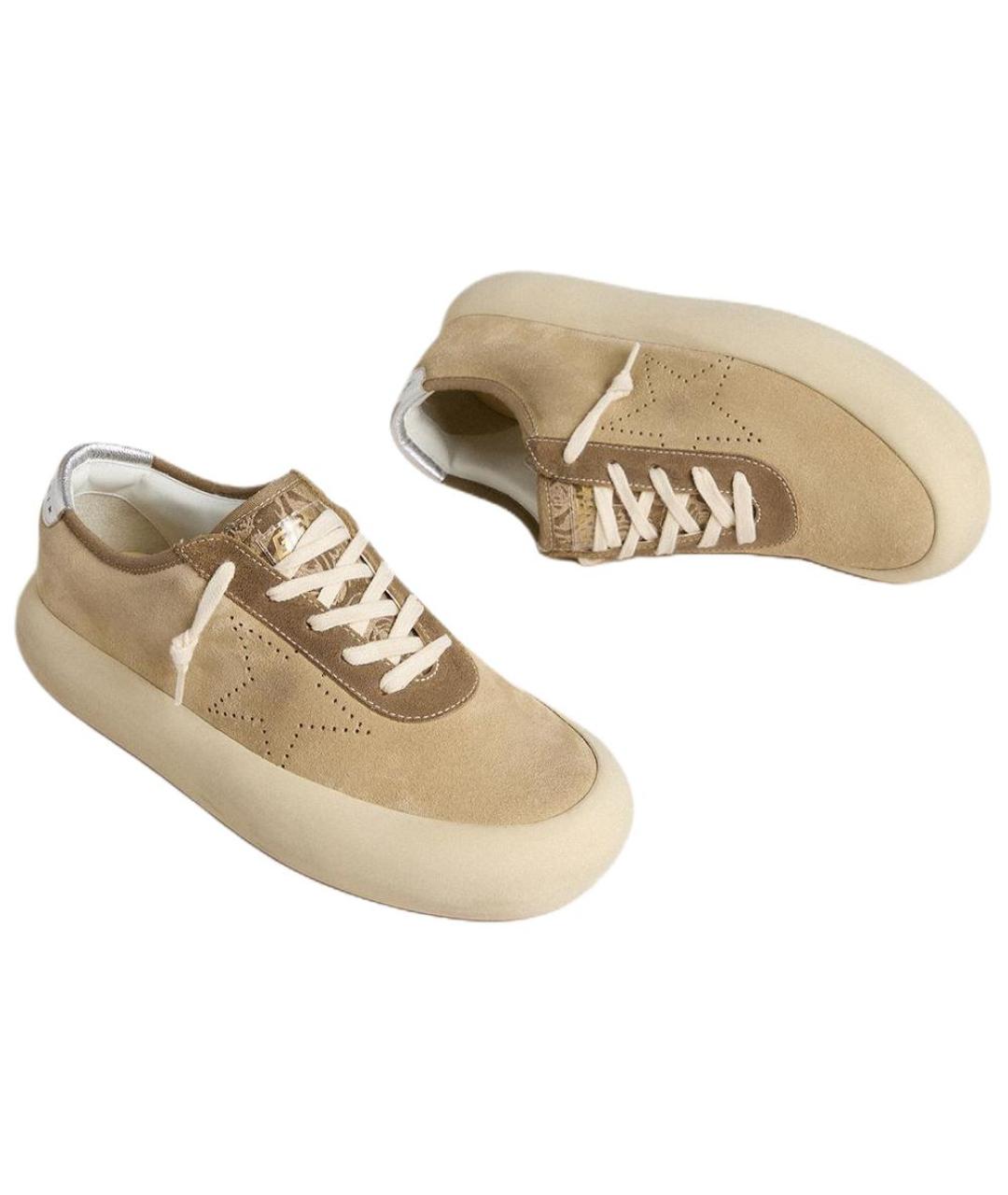 GOLDEN GOOSE DELUXE BRAND Коричневые кроссовки, фото 4