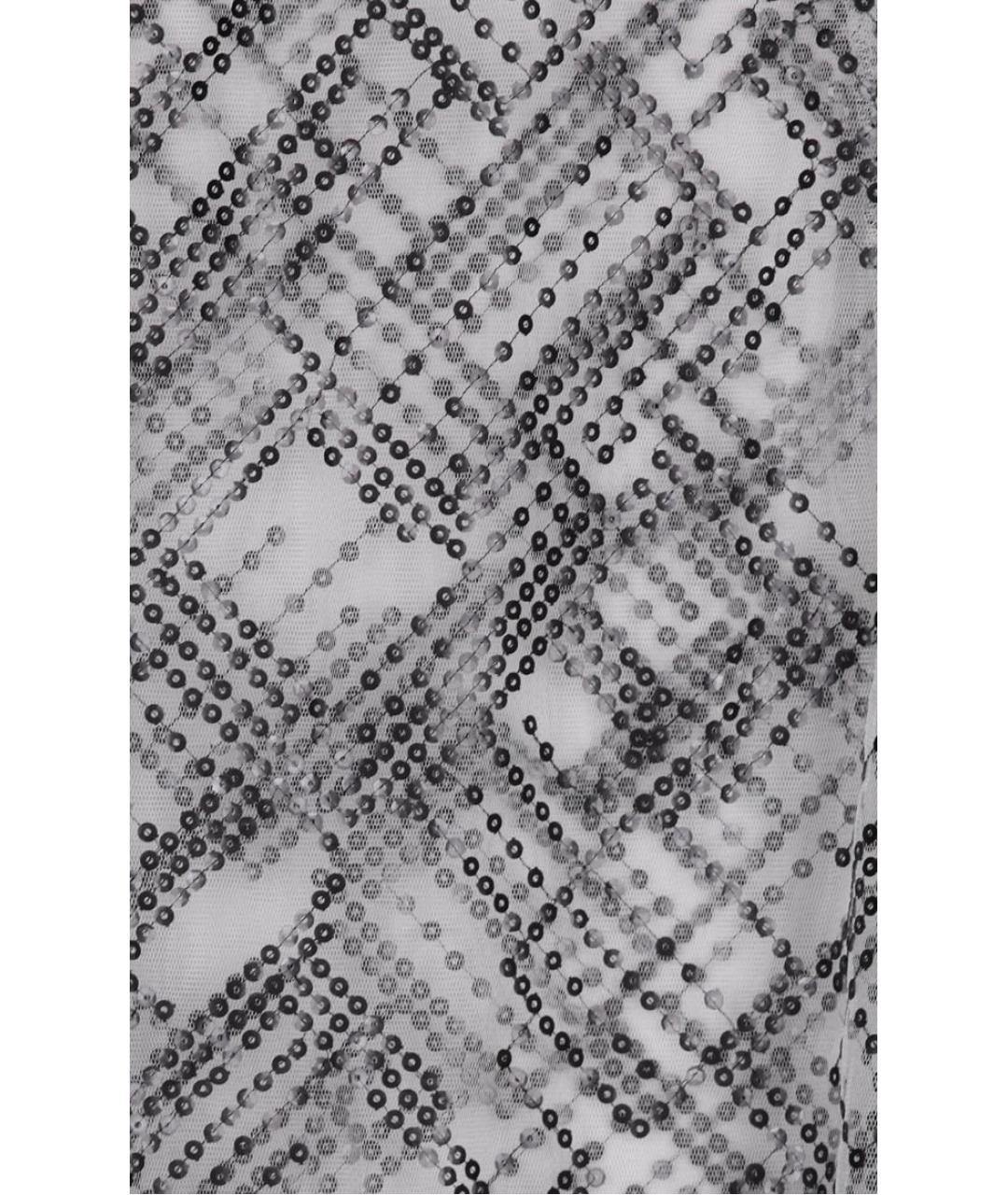 TADASHI SHOJI Серая юбка макси, фото 3