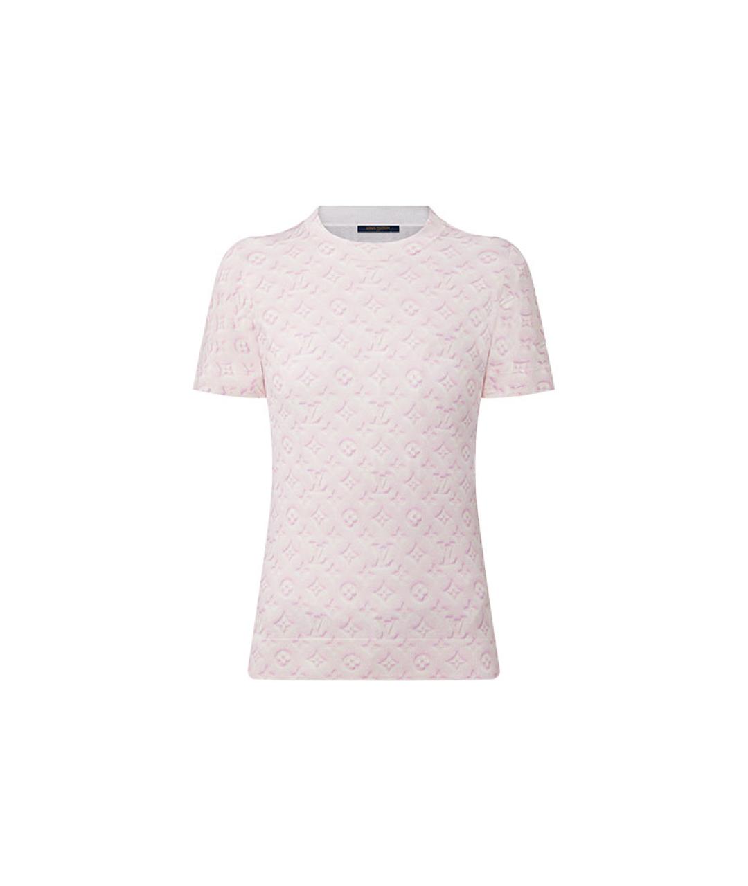 LOUIS VUITTON Розовый джемпер / свитер, фото 5