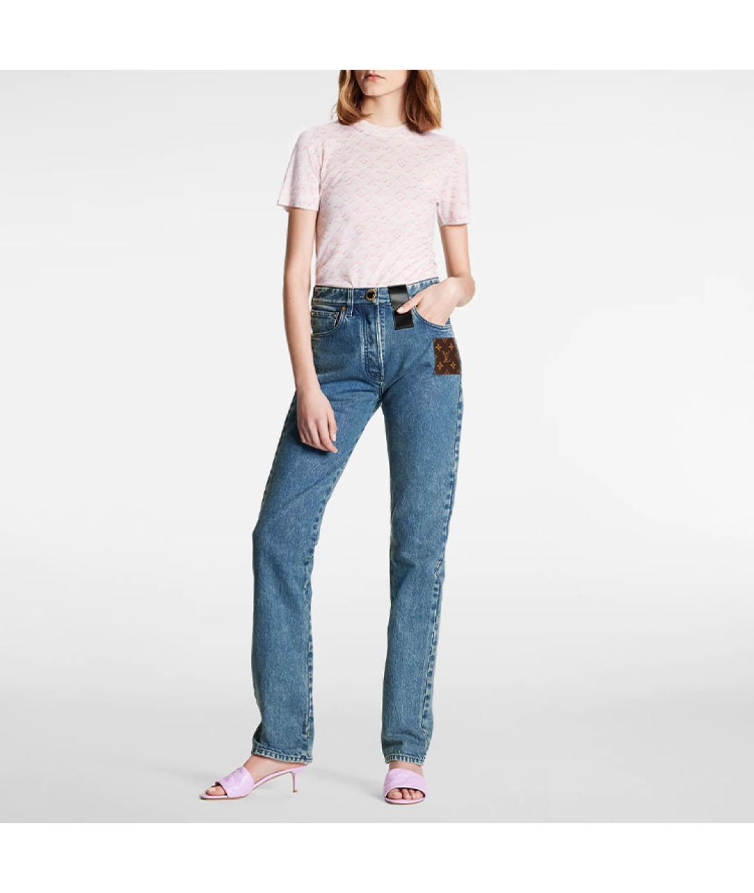 LOUIS VUITTON Розовый джемпер / свитер, фото 3