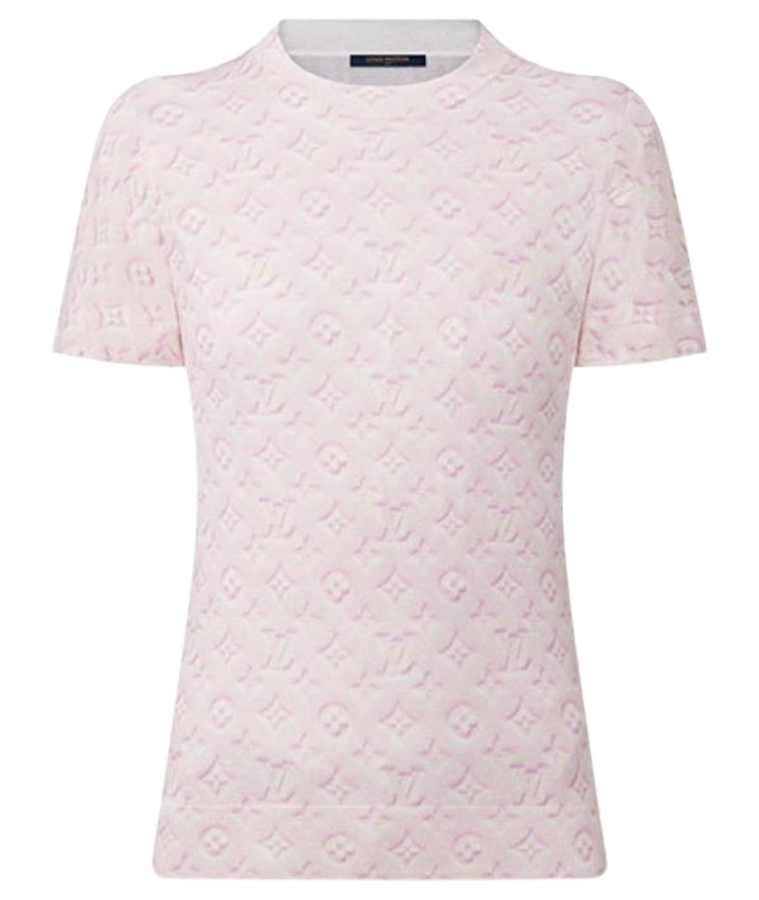 LOUIS VUITTON Розовый джемпер / свитер, фото 1