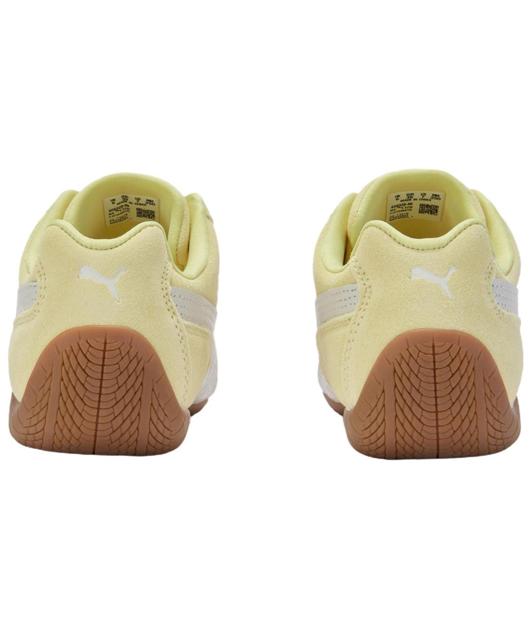 PUMA Желтые кеды, фото 4