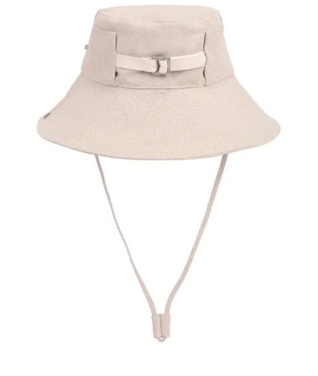 JACQUEMUS Бежевая панама, фото 2