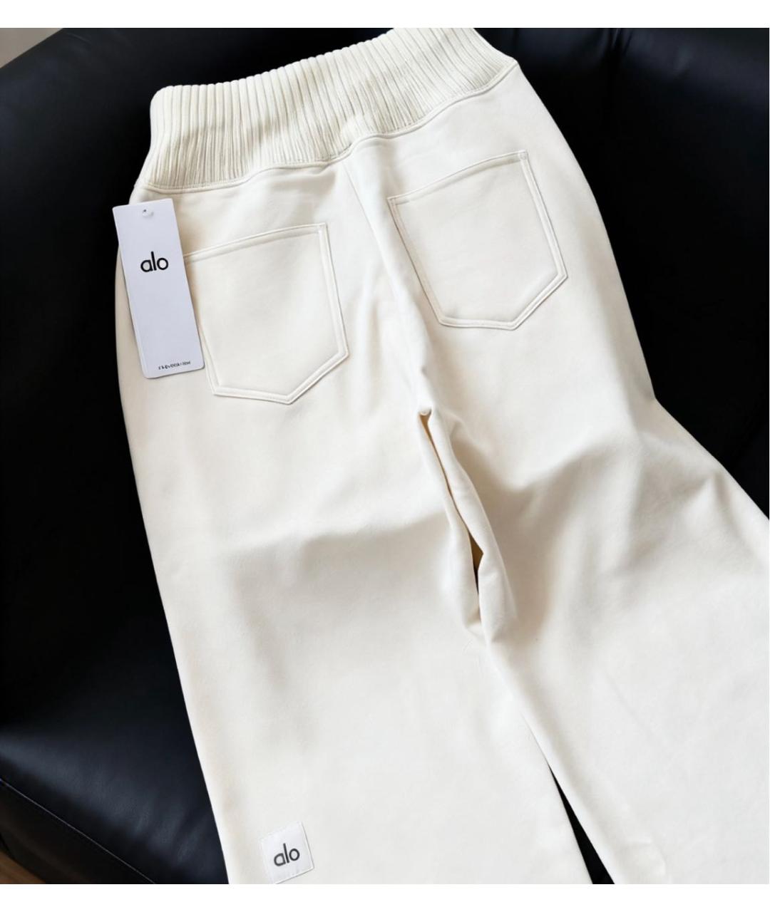ALO YOGA Белые спортивные брюки и шорты, фото 8