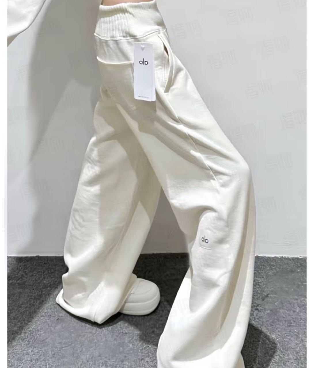 ALO YOGA Белые спортивные брюки и шорты, фото 6