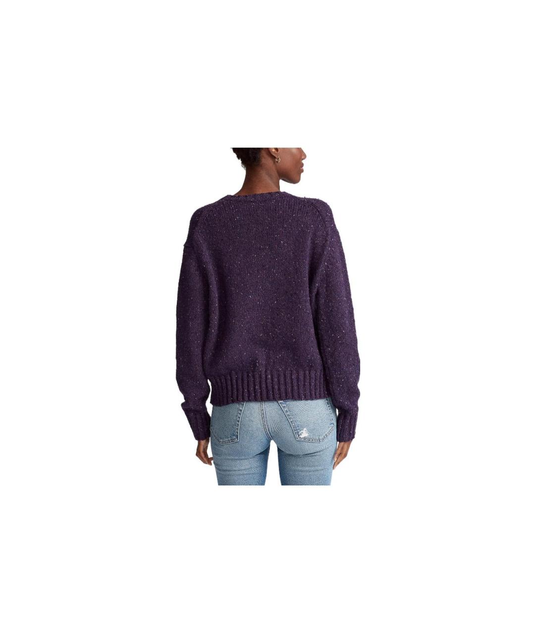 POLO RALPH LAUREN Фиолетовый джемпер / свитер, фото 2