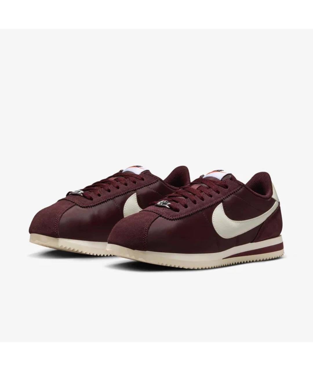 NIKE Бордовые текстильные кроссовки, фото 2